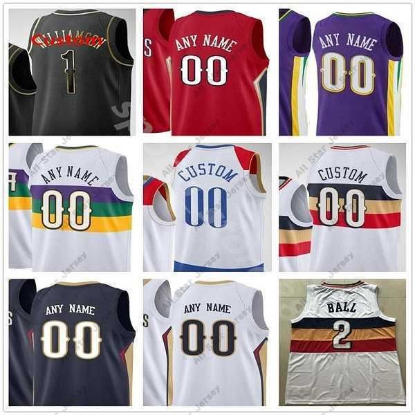 college basketball wears custom 2021 printed zion 1 williamson brandon 14 ingram lonzo 2 ball eric 6 bledsoe new men woman kids youth basket, Black
college basketball wears custom 2021 printed zion 1 williamson brandon 14 ingram lonzo 2 ball eric 6 bledsoe new men woman kids youth basket, Black