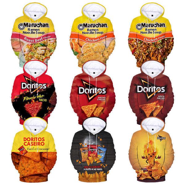 men's hoodies sweatshirts new fashion noodles potato chips men clothes 3d food print harajuku streetwear hoodie sweatshirts autumn casu, Black
men's hoodies sweatshirts new fashion noodles potato chips men clothes 3d food print harajuku streetwear hoodie sweatshirts autumn casu, Black