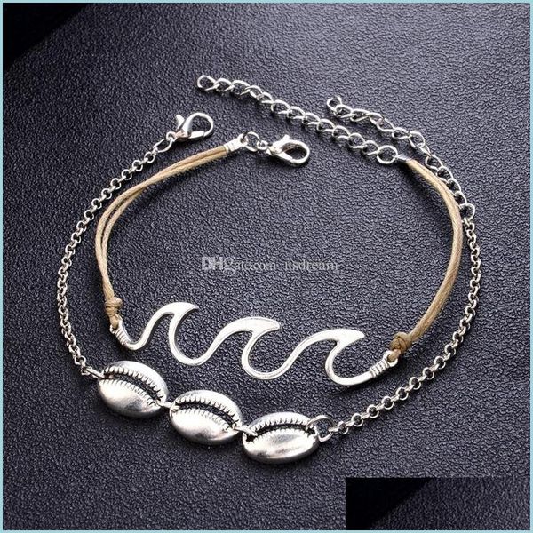 anklets shell wave anklets foot chain mtilayer sier anklet bracelet beach jewelry for women drop delivery dha8k, Red;blue
anklets shell wave anklets foot chain mtilayer sier anklet bracelet beach jewelry for women drop delivery dha8k, Red;blue