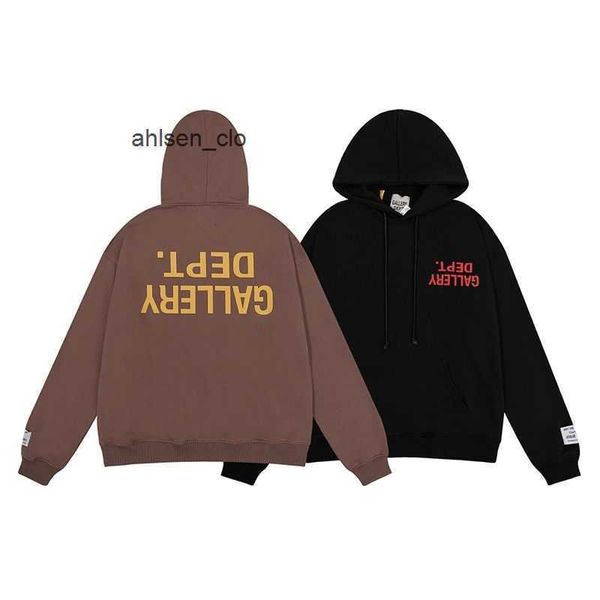designer galleryes fashion hoodies dept american inverted printed pure cotton men's and women's loose long sleeve, Black
designer galleryes fashion hoodies dept american inverted printed pure cotton men's and women's loose long sleeve, Black