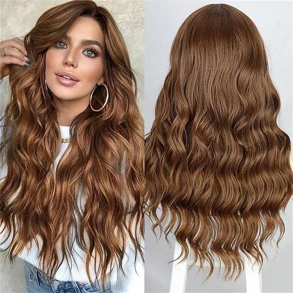 long curly wig brown costume synthetic wigs woodfestival ombre pink purple blonde middle hairline women, Black
long curly wig brown costume synthetic wigs woodfestival ombre pink purple blonde middle hairline women, Black