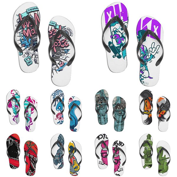 men women custom slippers cartoon design anime diy word black white blue red purple mens colorful trainer 056
men women custom slippers cartoon design anime diy word black white blue red purple mens colorful trainer 056