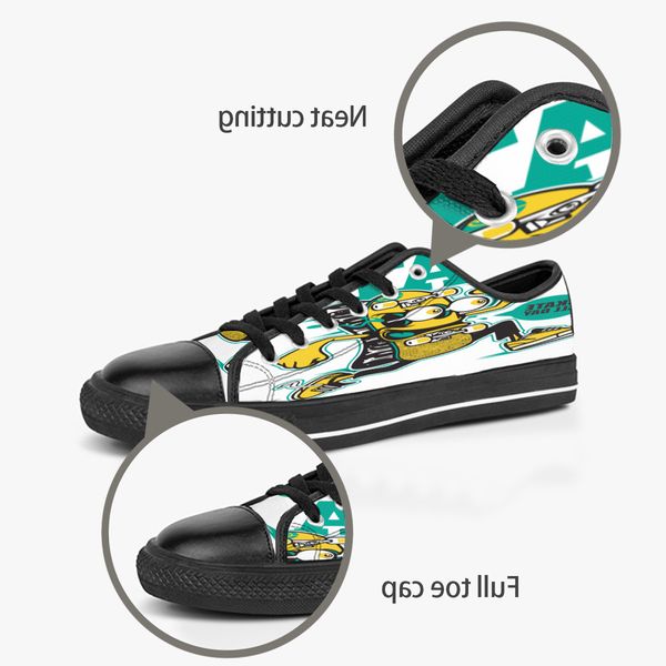 men women diy custom shoes low canvas skateboard sneakers triple black customization uv printing sports sneakers daishu 170-13
men women diy custom shoes low canvas skateboard sneakers triple black customization uv printing sports sneakers daishu 170-13