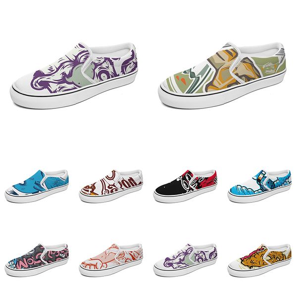 men women custom slip on canvas shoes anime cartoon animal design diy word black white blue red outdoor mens trainer 059
men women custom slip on canvas shoes anime cartoon animal design diy word black white blue red outdoor mens trainer 059
