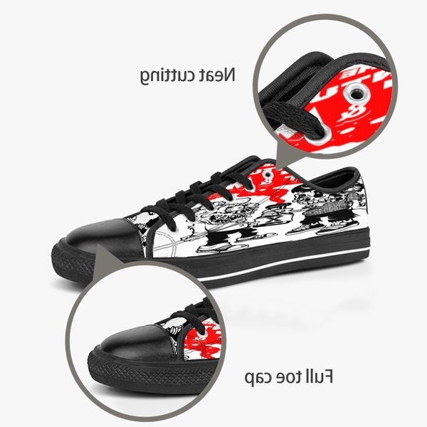 men women diy custom shoes low canvas skateboard sneakers triple black customization uv printing sports sneakers daishu 172-13
men women diy custom shoes low canvas skateboard sneakers triple black customization uv printing sports sneakers daishu 172-13