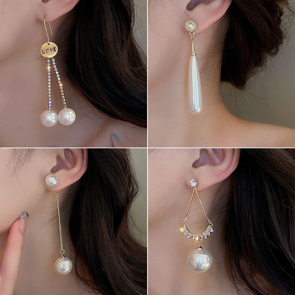 silver needle pearl inlaid diamond geometric long earrings french fashion design sense studs drop net red earrings wholesale female, Golden;silver
silver needle pearl inlaid diamond geometric long earrings french fashion design sense studs drop net red earrings wholesale female, Golden;silver