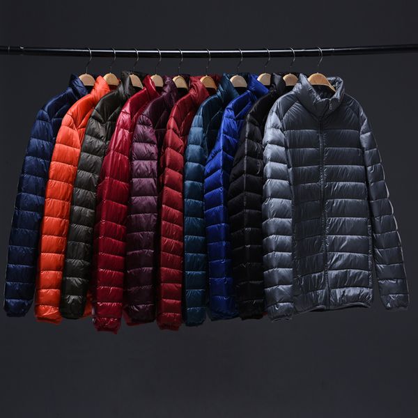men's down parkas winter jacket man ultra light jackets men coat ultralight portable stand collar windproof overcoat 6xl 221117, Black
men's down parkas winter jacket man ultra light jackets men coat ultralight portable stand collar windproof overcoat 6xl 221117, Black