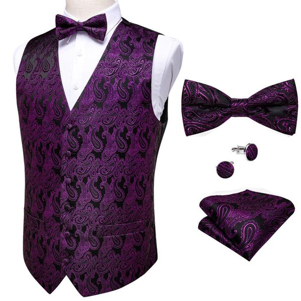 mens vests silk classic purple waistcoat party wedding paisley jacquard tuxedo suit bow tie cufflinks set dibangu 221117, Black;white
mens vests silk classic purple waistcoat party wedding paisley jacquard tuxedo suit bow tie cufflinks set dibangu 221117, Black;white