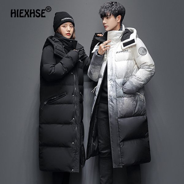 men's down parkas hiexse brand winter jacket couples stylish coat thicken outdoor warm windproof duck 221117, Black
men's down parkas hiexse brand winter jacket couples stylish coat thicken outdoor warm windproof duck 221117, Black