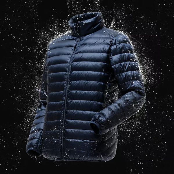 mens down parkas lightweight waterresistant packable puffer arrivals autumn winter male fashion stand collar coats 221117, Black
mens down parkas lightweight waterresistant packable puffer arrivals autumn winter male fashion stand collar coats 221117, Black