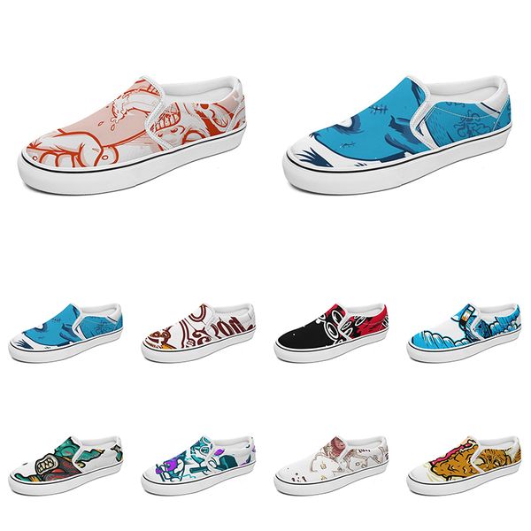 men women custom slip on canvas shoes anime cartoon animal design diy word black white blue red outdoor mens trainer 045
men women custom slip on canvas shoes anime cartoon animal design diy word black white blue red outdoor mens trainer 045