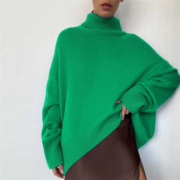 women's sweaters 2022 autumer oversize women's sweater knitting long sleeve turtleneck female fashion loose wild casual girl ladi, White;black
women's sweaters 2022 autumer oversize women's sweater knitting long sleeve turtleneck female fashion loose wild casual girl ladi, White;black