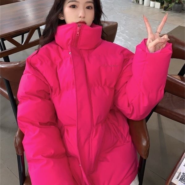 women's jackets we11done thick cottonpadded hooded parkas jacket women winter korean version loose warm bread clothing coats 221116, Black;brown
women's jackets we11done thick cottonpadded hooded parkas jacket women winter korean version loose warm bread clothing coats 221116, Black;brown