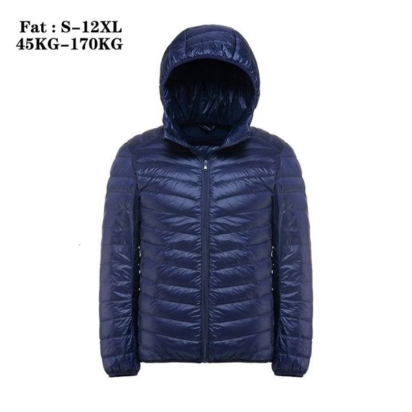 men's down parkas oversized 11xl 12xl men spring jackets quality ultra light 90% white duck hooded portable 221117, Black
men's down parkas oversized 11xl 12xl men spring jackets quality ultra light 90% white duck hooded portable 221117, Black