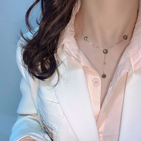 luxury exquisite pendant necklace high end design women's necklace charm fashion style accessories selected quality jewelry gifts popul, Silver
luxury exquisite pendant necklace high end design women's necklace charm fashion style accessories selected quality jewelry gifts popul, Silver