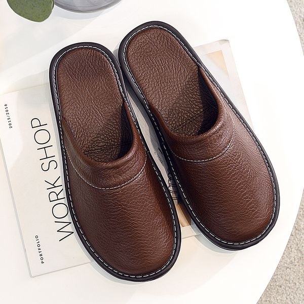 slippers arrival runway shoes men leather home slippers flat round toe wear resitant fashion shoes man slippers house 221117, Black
slippers arrival runway shoes men leather home slippers flat round toe wear resitant fashion shoes man slippers house 221117, Black