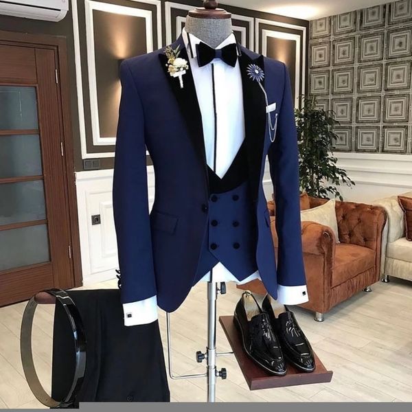 mens suits blazers est fashion navy blue costume homme business wedding for men ternos masculinos slim fit tuxedos 3 piece 221117, White;black
mens suits blazers est fashion navy blue costume homme business wedding for men ternos masculinos slim fit tuxedos 3 piece 221117, White;black