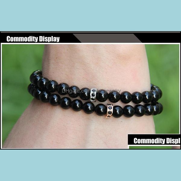 charm bracelets wholesale 10pcs/lot high grade jewelry 6mm a black onyx with micro inlay zircons spacer cz lucky bracelets drop deliv dhhqx, Golden;silver
charm bracelets wholesale 10pcs/lot high grade jewelry 6mm a black onyx with micro inlay zircons spacer cz lucky bracelets drop deliv dhhqx, Golden;silver