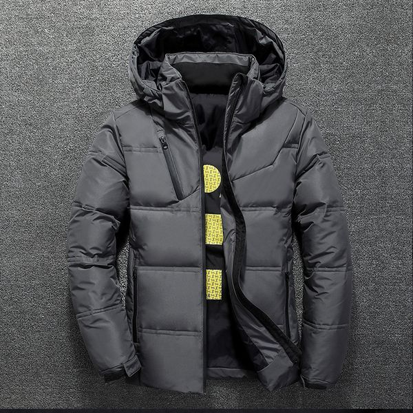 men's down parkas white duck jacket men winter warm solid color hooded coats thick parka mens jackets outdoor coat 221116, Black
men's down parkas white duck jacket men winter warm solid color hooded coats thick parka mens jackets outdoor coat 221116, Black