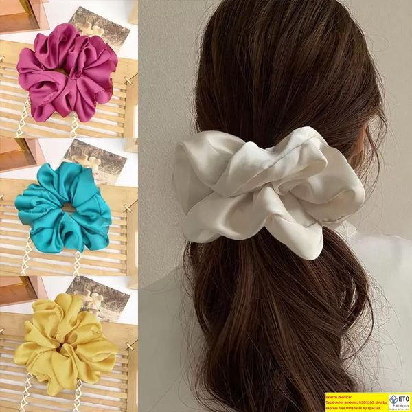 big silk scrunchie headband accessories band for women head bands serre tete fashion stirnband tiara ponytail holder 10pcs
big silk scrunchie headband accessories band for women head bands serre tete fashion stirnband tiara ponytail holder 10pcs