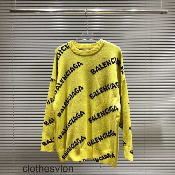 designer 2023 autumn balenciga show winter sweaters fashion brand letter jacquard sweater men's women's loose round neck wfrt, White;black
designer 2023 autumn balenciga show winter sweaters fashion brand letter jacquard sweater men's women's loose round neck wfrt, White;black