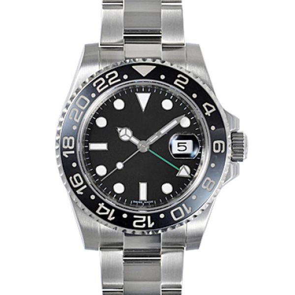 mens watches ceramic bezel 316l steel 116710 black watch montre de luxe automatic wristwatches sports self-wind wristwatch wat2845, Slivery;brown
mens watches ceramic bezel 316l steel 116710 black watch montre de luxe automatic wristwatches sports self-wind wristwatch wat2845, Slivery;brown