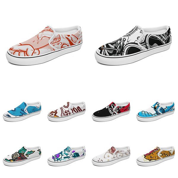 men women custom slip on canvas shoes anime cartoon animal design diy word black white blue red outdoor mens trainer 041
men women custom slip on canvas shoes anime cartoon animal design diy word black white blue red outdoor mens trainer 041