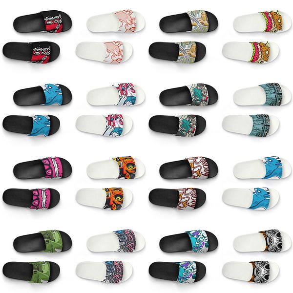men women custom slippers shoes artoon animal design diy word black white blue red mens trainer 294
men women custom slippers shoes artoon animal design diy word black white blue red mens trainer 294
