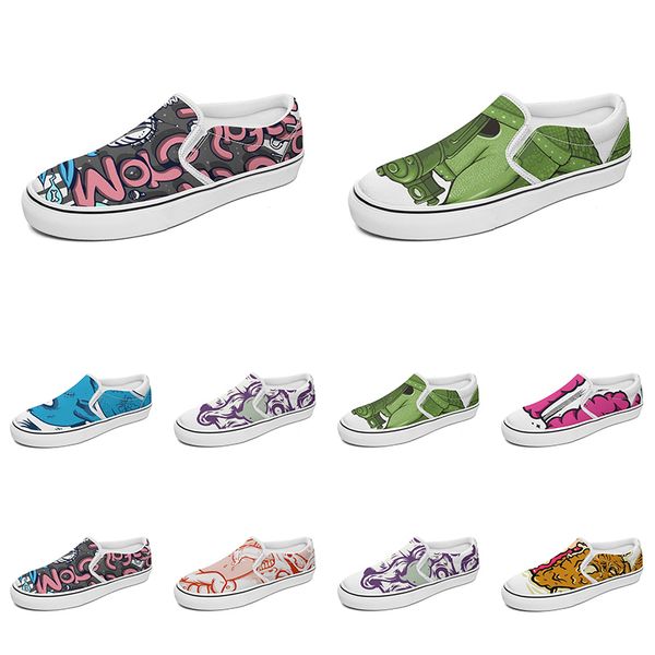 men women custom slip on canvas shoes anime cartoon animal design diy word black white blue red outdoor mens trainer 179
men women custom slip on canvas shoes anime cartoon animal design diy word black white blue red outdoor mens trainer 179
