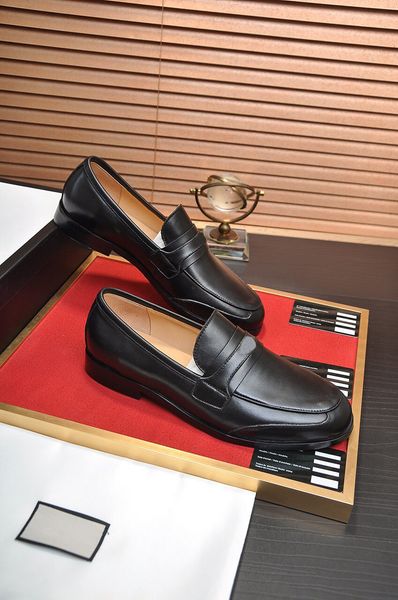 mens slip-on dress shoes fashion genuine leather casual loafers men brand business office work formal designer party wedding flats size 38-4, Black
mens slip-on dress shoes fashion genuine leather casual loafers men brand business office work formal designer party wedding flats size 38-4, Black