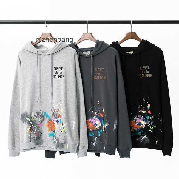galleryes hop designer hoodies hip 2022 brand hand-painted graffiti splash ink old letter printing pure cotton terry hooded sweater men and, Black
galleryes hop designer hoodies hip 2022 brand hand-painted graffiti splash ink old letter printing pure cotton terry hooded sweater men and, Black