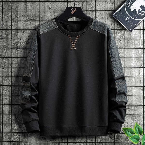 men's hoodies sweatshirts men casual hoodies 2022 spring new men's harajuku sweatshirts hip hop streetwear o-neck patchwork loose, Black
men's hoodies sweatshirts men casual hoodies 2022 spring new men's harajuku sweatshirts hip hop streetwear o-neck patchwork loose, Black