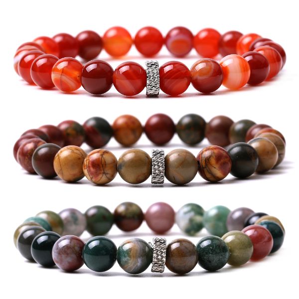 natural stone beaded bracelet gemstone green tiger eye indian agate black onyx strand stainless steel charm bracelets bangle men women fashi
natural stone beaded bracelet gemstone green tiger eye indian agate black onyx strand stainless steel charm bracelets bangle men women fashi