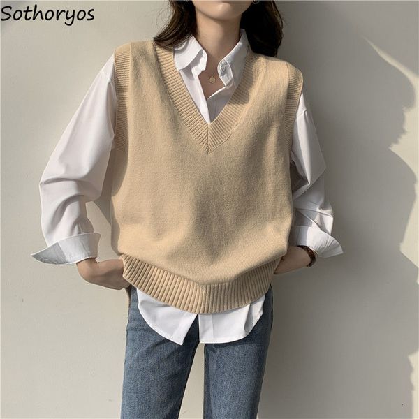 women's vests sweater vest women v-neck solid simple slim all-match casual korean style teens chic fashion autumn winter sleeveless swe, Black;white
women's vests sweater vest women v-neck solid simple slim all-match casual korean style teens chic fashion autumn winter sleeveless swe, Black;white