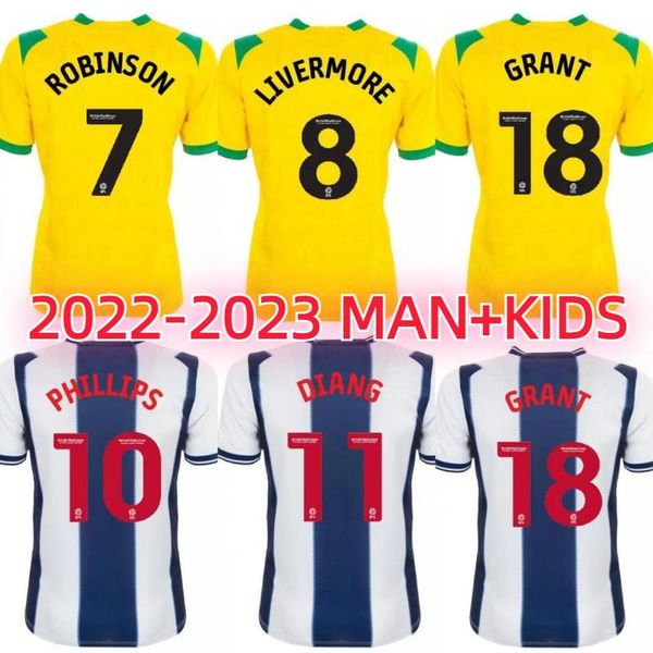 2022 2023 west bromwich home away soccer jerseys 22 23 livermore diang brunt albion robinson grant mowatt phillips man football shirt kits k, Black
2022 2023 west bromwich home away soccer jerseys 22 23 livermore diang brunt albion robinson grant mowatt phillips man football shirt kits k, Black