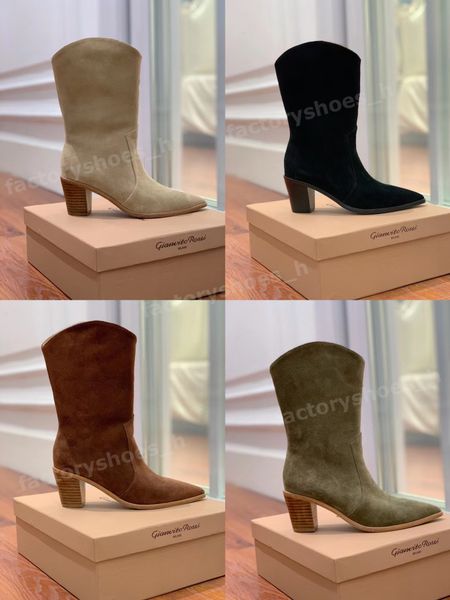 designer boots gianvito rossi boot women ankle booties western cowboy boots pointed toe bootie sheepskin bootss ladies wedding party shoes, Black
designer boots gianvito rossi boot women ankle booties western cowboy boots pointed toe bootie sheepskin bootss ladies wedding party shoes, Black
