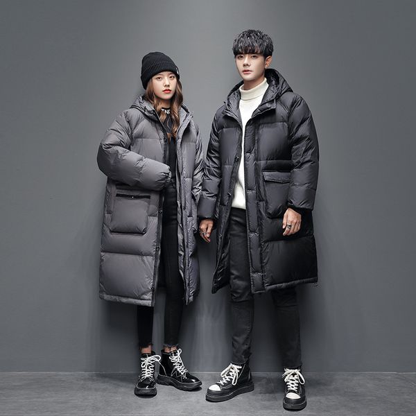 men's down parkas winter hooded down jackets men solid extended 90 duck down puffer jackets outdoor windproof warm parkas fashion winte, Black
men's down parkas winter hooded down jackets men solid extended 90 duck down puffer jackets outdoor windproof warm parkas fashion winte, Black