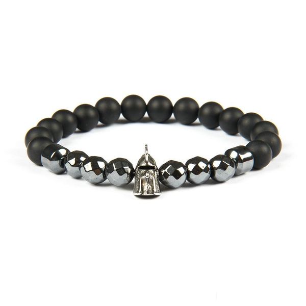charm bracelets mens bracelet vintage stainless steel helmet spartan with 8mm natural black agate stone beads drop deliv dhhmf, Golden;silver
charm bracelets mens bracelet vintage stainless steel helmet spartan with 8mm natural black agate stone beads drop deliv dhhmf, Golden;silver