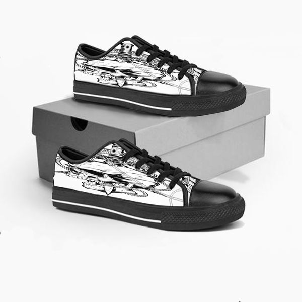 custom shoes classic canvas low cut skateboard casual triple black accept customization uv printing low mens womens sports sneakers breathab
custom shoes classic canvas low cut skateboard casual triple black accept customization uv printing low mens womens sports sneakers breathab