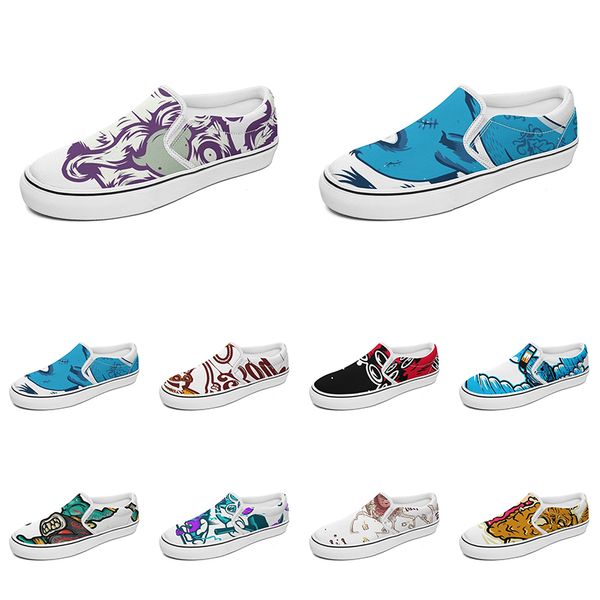 men women custom slip on canvas shoes anime cartoon animal design diy word black white blue red outdoor mens trainer 047
men women custom slip on canvas shoes anime cartoon animal design diy word black white blue red outdoor mens trainer 047