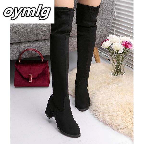 boots women casual over the knee boots shoes winter women female round toe platform high heels pumps warm snow mujer w90 221116, Black
boots women casual over the knee boots shoes winter women female round toe platform high heels pumps warm snow mujer w90 221116, Black