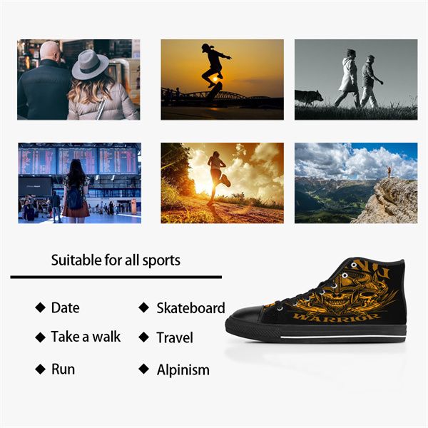 men custom shoes designer canvas women sneakers hand painted fashion high cut multi trainer