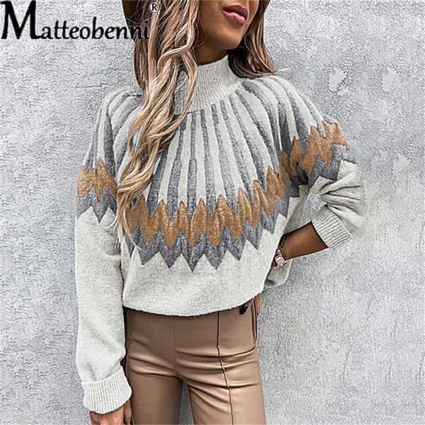 women's sweaters 2021 autumn ladies fashion loose printed sweater pullover womens turtleneck long sleeve knitwear color block patchwork, White;black
women's sweaters 2021 autumn ladies fashion loose printed sweater pullover womens turtleneck long sleeve knitwear color block patchwork, White;black