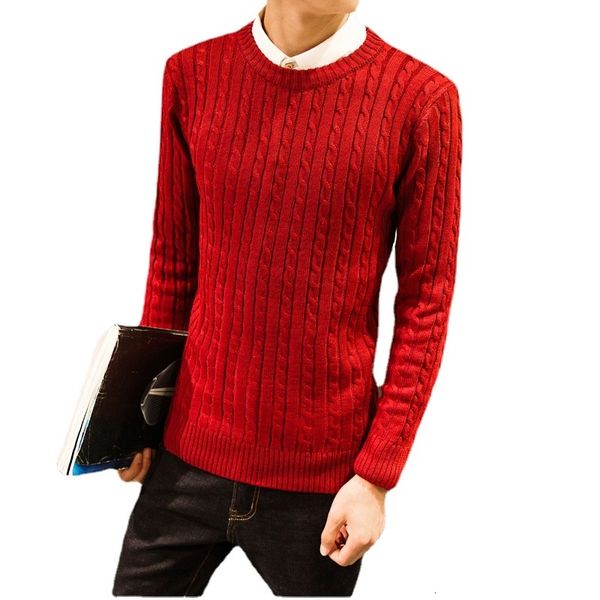 men's sweaters men's twist round neck solid color pullover wear solid color thickened knitted sweater 221117, White;black
men's sweaters men's twist round neck solid color pullover wear solid color thickened knitted sweater 221117, White;black