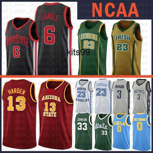 ohio state buckeyes 6 lebron 23 james ncaa college basketball jersey james 13 harden university of michigan earvin 33 johnson georgetown, Black;red
ohio state buckeyes 6 lebron 23 james ncaa college basketball jersey james 13 harden university of michigan earvin 33 johnson georgetown, Black;red