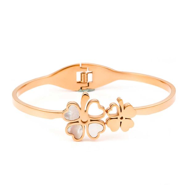 charm bracelets fashion gold filled stainls steel four leaf clover charm bracelet jewelry girls, Golden;silver
charm bracelets fashion gold filled stainls steel four leaf clover charm bracelet jewelry girls, Golden;silver