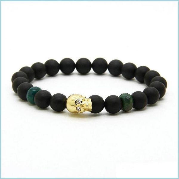charm bracelets mens three colors skl bracelets wholesale 10pcs/lot 8mm matte fire agate stone beads cz skeleton rame drop delivery j dhfq8, Golden;silver
charm bracelets mens three colors skl bracelets wholesale 10pcs/lot 8mm matte fire agate stone beads cz skeleton rame drop delivery j dhfq8, Golden;silver