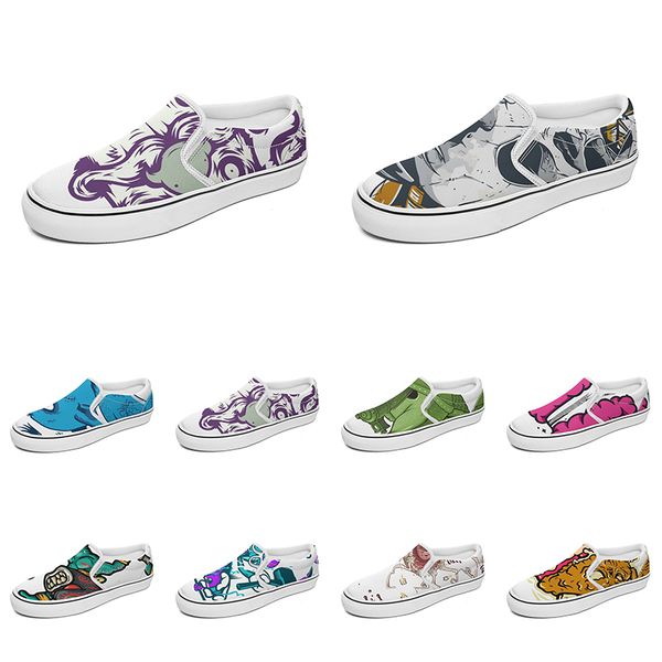 men women custom slip on canvas shoes anime cartoon animal design diy word black white blue red outdoor mens trainer 150
men women custom slip on canvas shoes anime cartoon animal design diy word black white blue red outdoor mens trainer 150