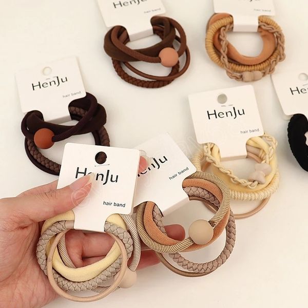 4pcs/set girls elastic hair rubber bands kids hair rope headbands women hairbands ponytail holders hair accessories, Pink
4pcs/set girls elastic hair rubber bands kids hair rope headbands women hairbands ponytail holders hair accessories, Pink