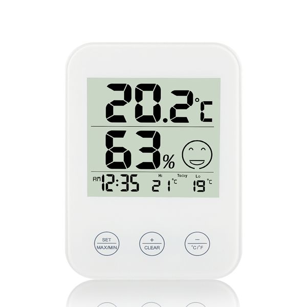 temperature humidity sensor meter lcd comfort display household thermometer hygrometer digital wall clock home tools 
temperature humidity sensor meter lcd comfort display household thermometer hygrometer digital wall clock home tools